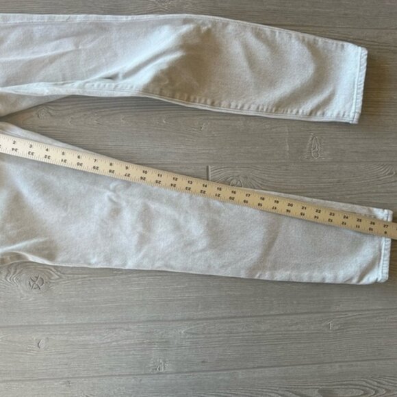 Citizens of Humanity Light Gray Olivia High Rise Slim Ankle Jeans Size 24 - Picture 8 of 9